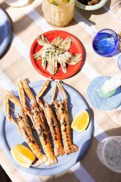 Porto bord klein Ø17 cm, Rood