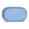 Porto serveerschotel 18x30 cm, Lichtblauw
