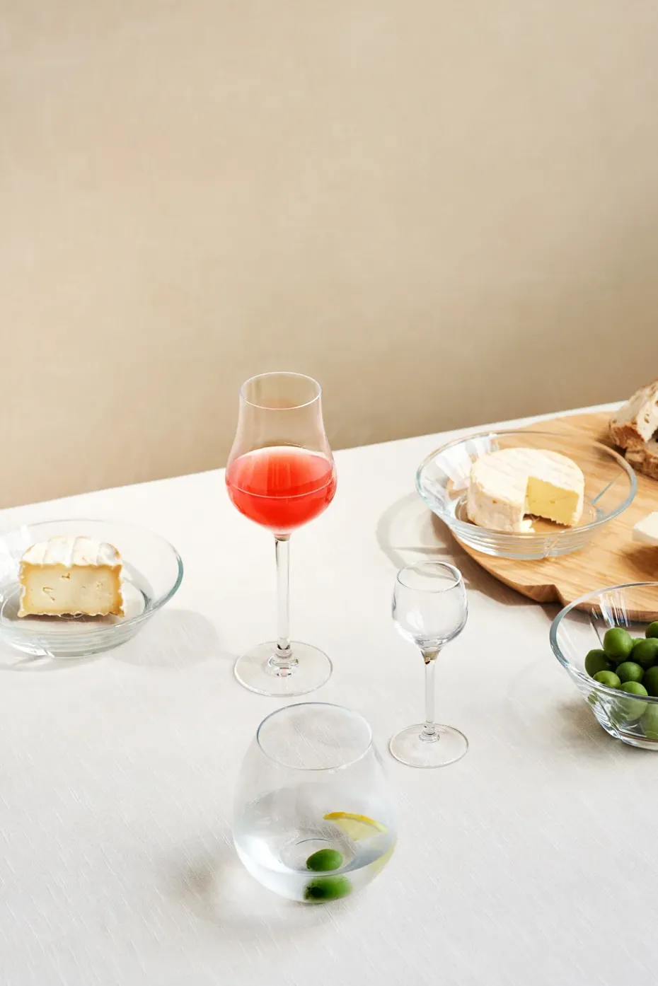 Premium borrelglas 5 cl 2-pack, Transparant