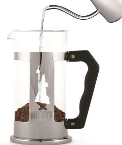 Preziosa cafetière 8 kopjes, Zilver-zwart
