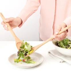 Profile saladebestek, Beukenhout