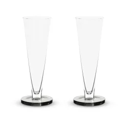 Puck champagneglas 12,5 cl, Clear