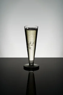 Puck champagneglas 12,5 cl, Clear