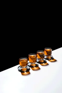 Puck shotglaasje 5 cl 4-pack, Clear