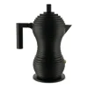 Pulcina espressomachine zwart, 15 cl