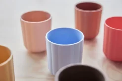 Pullo beker 2-pack, Caramel-ice blue