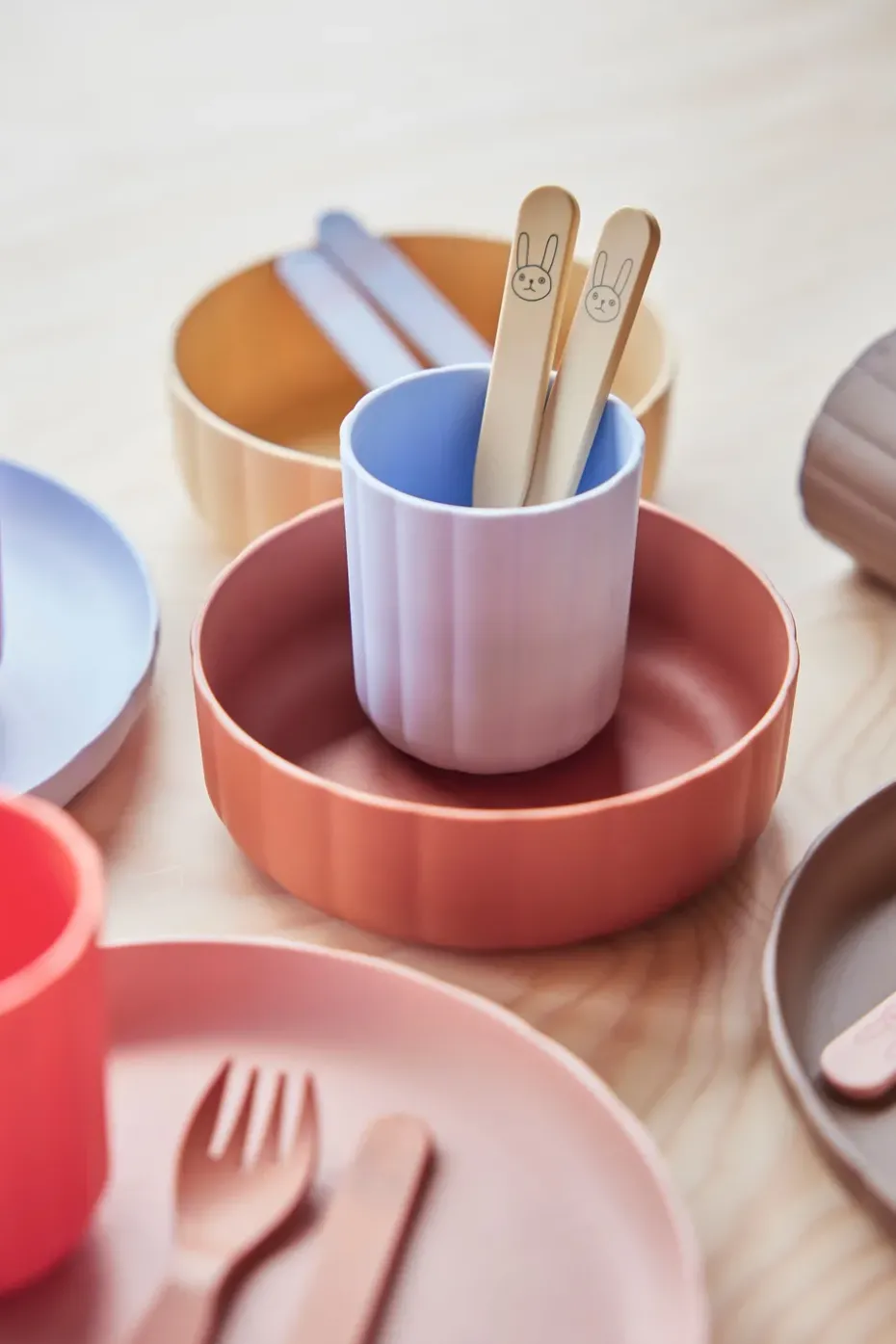 Pullo kinderbestekset, Caramel