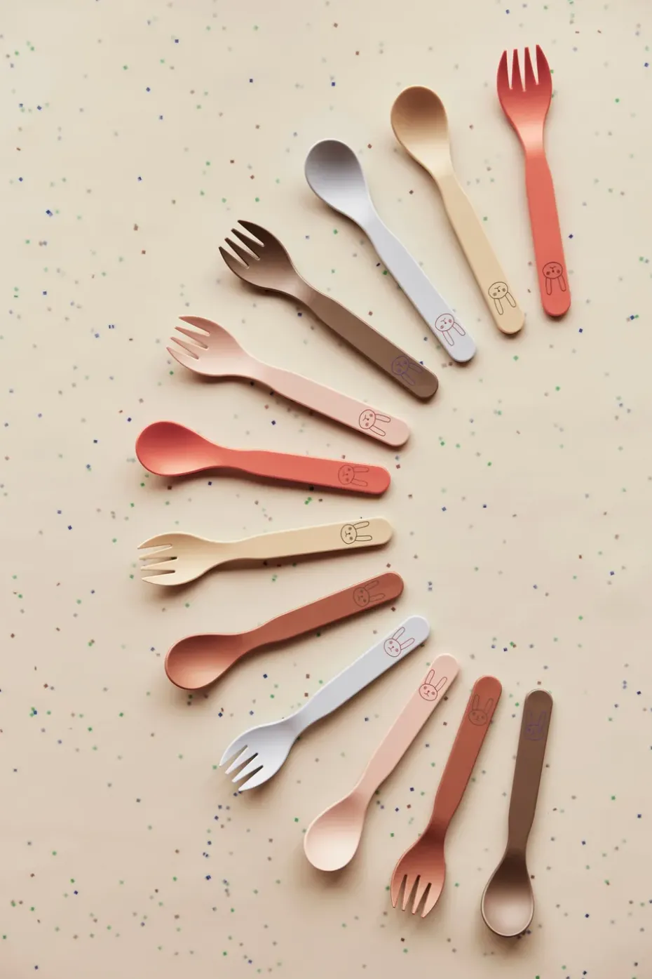 Pullo kinderbestekset, Caramel