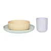 Pullo servisset 3-delig, Pale mint-vanilla-lavender