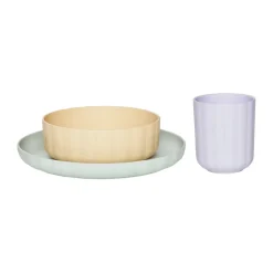 Pullo servisset 3-delig, Pale mint-vanilla-lavender