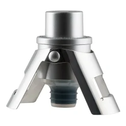 Pump it champagne-afsluiter, Zilver