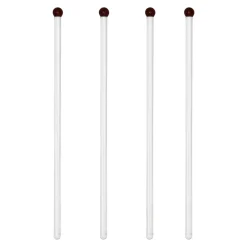Pure roerstaafjes 4-pack, Rood