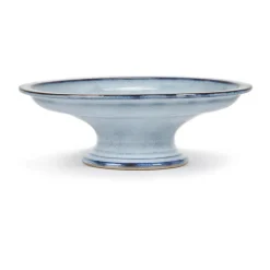 Pure taartschotel geglazuurd L Ø23,5 cm, Blue