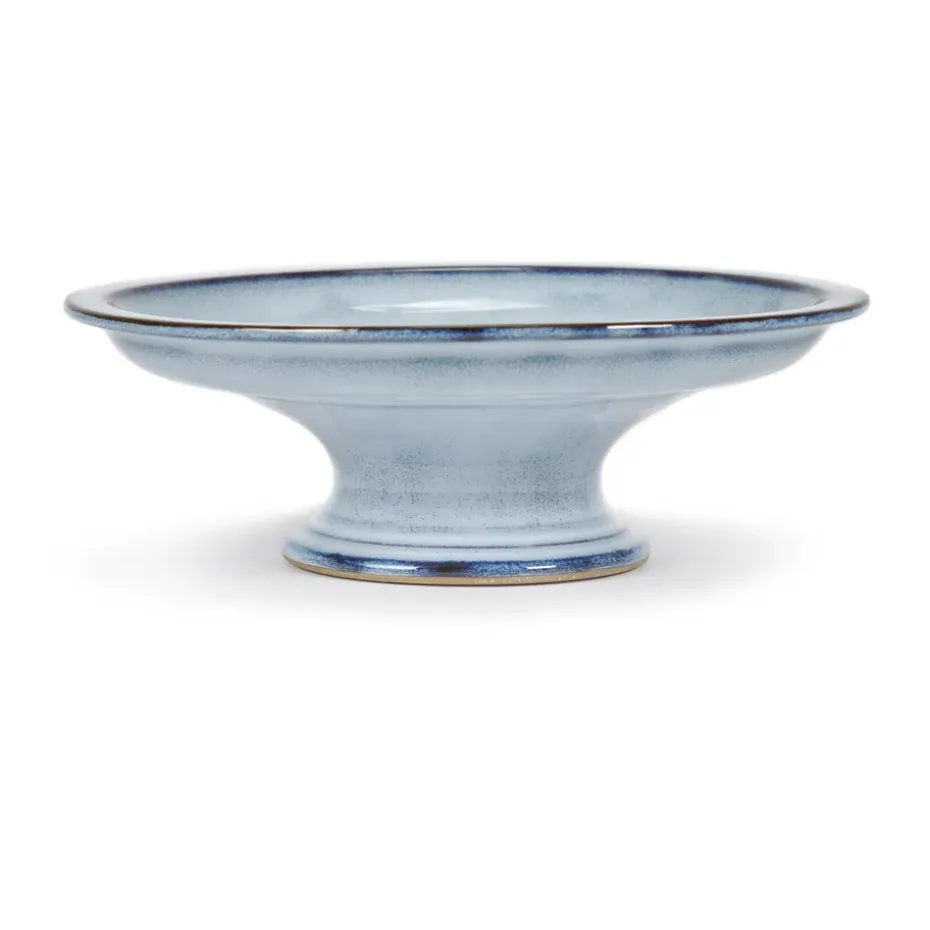 Pure taartschotel geglazuurd L Ø23,5 cm, Blue