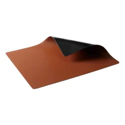 Quadro placemat dubbelzijdig 35x39 cm, Black-brown
