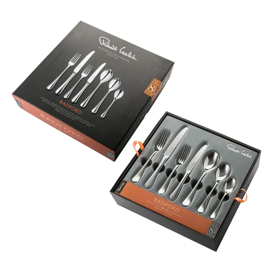 Radford bestek, gepolijst, 56-delig