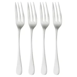 Radford dessertvork, mat, 4 stuks, Roestvrij staal