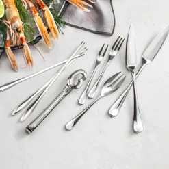 Radford oestervork, gepolijst, Roestvrij staal