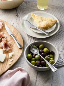 Radford olijflepel, gepolijst, Roestvrij staal