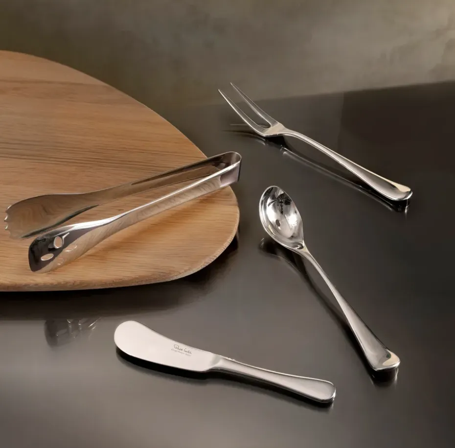 Radford olijflepel, gepolijst, Roestvrij staal