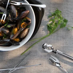 Radford slakkentang, gepolijst, Roestvrij staal