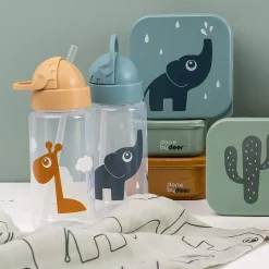 Raffi fles met rietje, Mustard