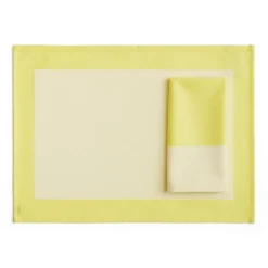 Ram placemat 31x43 cm, Yellow
