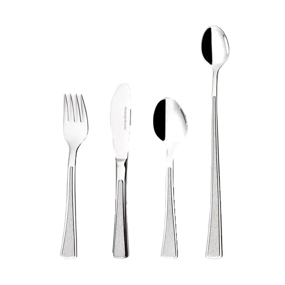 Ramona kinderbestek 4-delig, Roestvrij staal