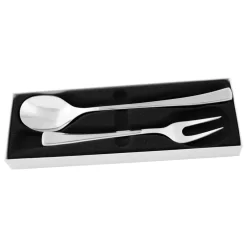 Ramona serveerset 2 delig, roestvrij staal