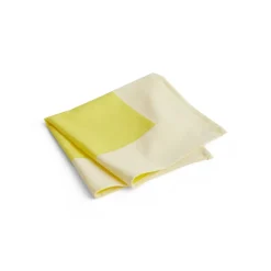 Rand stoffen servet 40x40 cm, Yellow