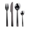 Raw bestekset 16-delig, zwart