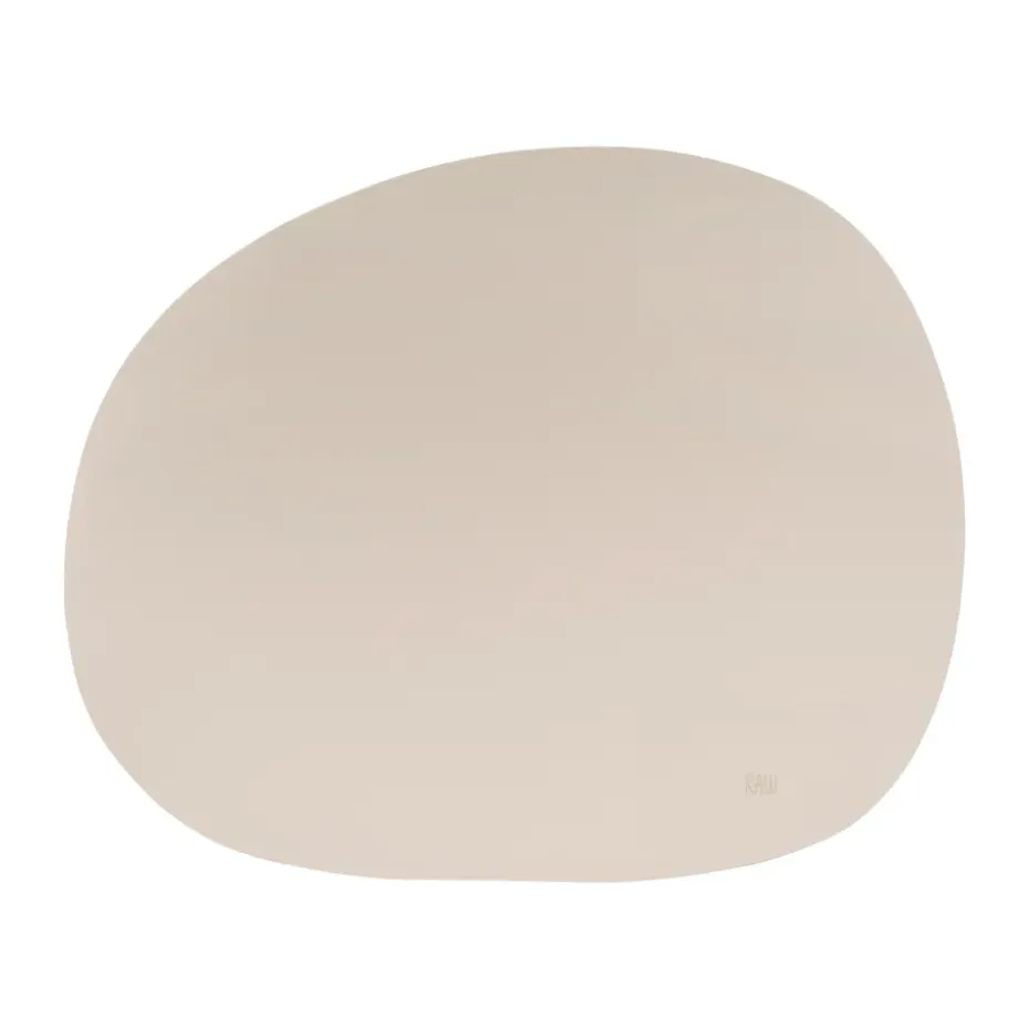 Raw creative placemat siliconen 41x33,5 cm, Spring sand