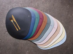 Raw creative placemat siliconen 41x33,5 cm, Zwart