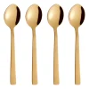 Raw dinerlepel 4-pack, Goud