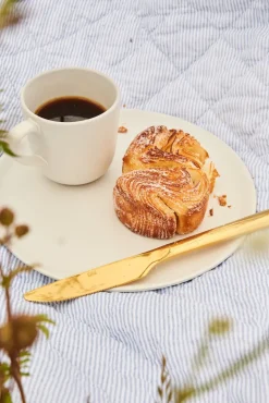 Raw dinermes 4-pack, Goud