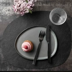 Raw dinervork 4-pack, Zwart