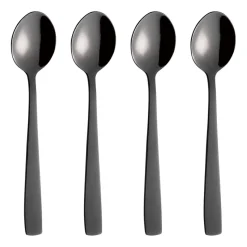 Raw koffielepel 4-pack, Zwart