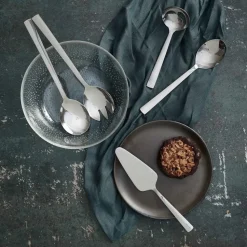 Raw serveerbestek 5-delig, Zilver