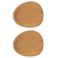 Raw serveerbord 13x11,4 cm 2-pack, Hout