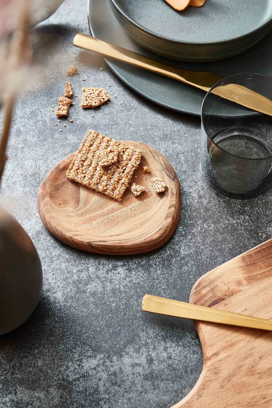 Raw serveerbord 13x11,4 cm 2-pack, Hout