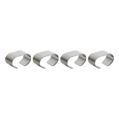 Raw servethouder 4-pack, Stainless steel