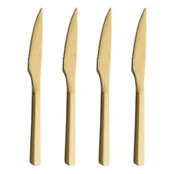 Raw steakmessenset 4-pack, Goud
