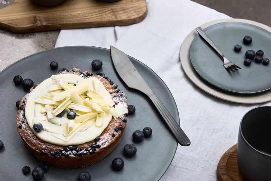 Raw taartmes, Zwart mat