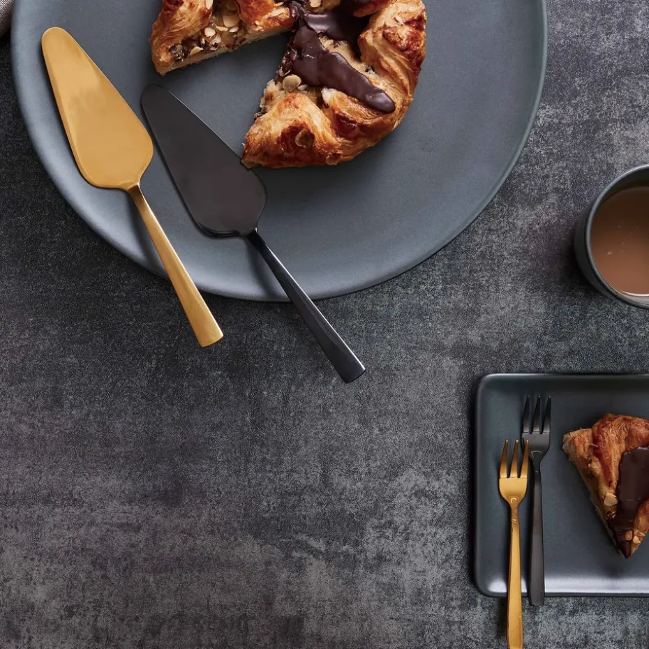 Raw taartset 5-delig, Zwart