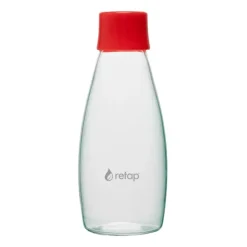 Retap Go 05 glazen fles schroefdop 50 cl, Red