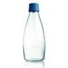 Retap waterfles 0,8 l., donkerblauw