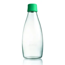 Retap waterfles 0,8 l., donkergroen