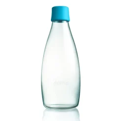 Retap waterfles 0,8 l., lichtblauw