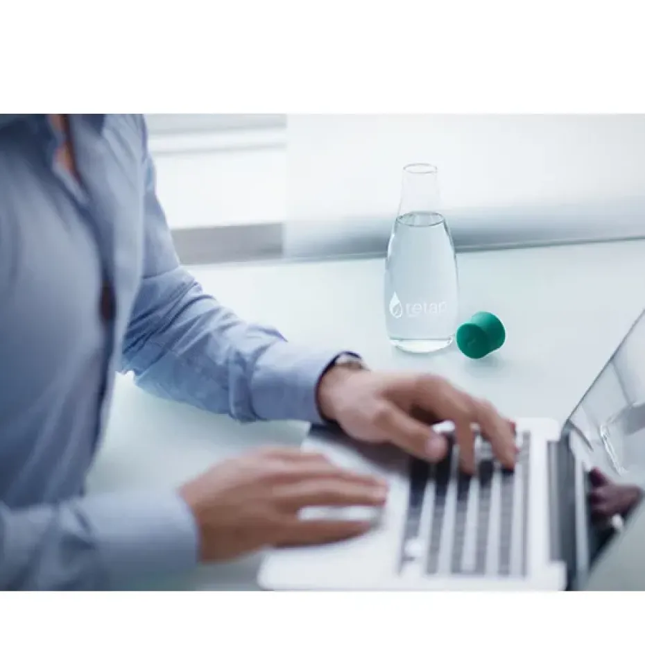 Retap waterfles 0,5 l., Lichtblauw