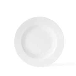 Rhombe diep bord wit, Ø 23 cm